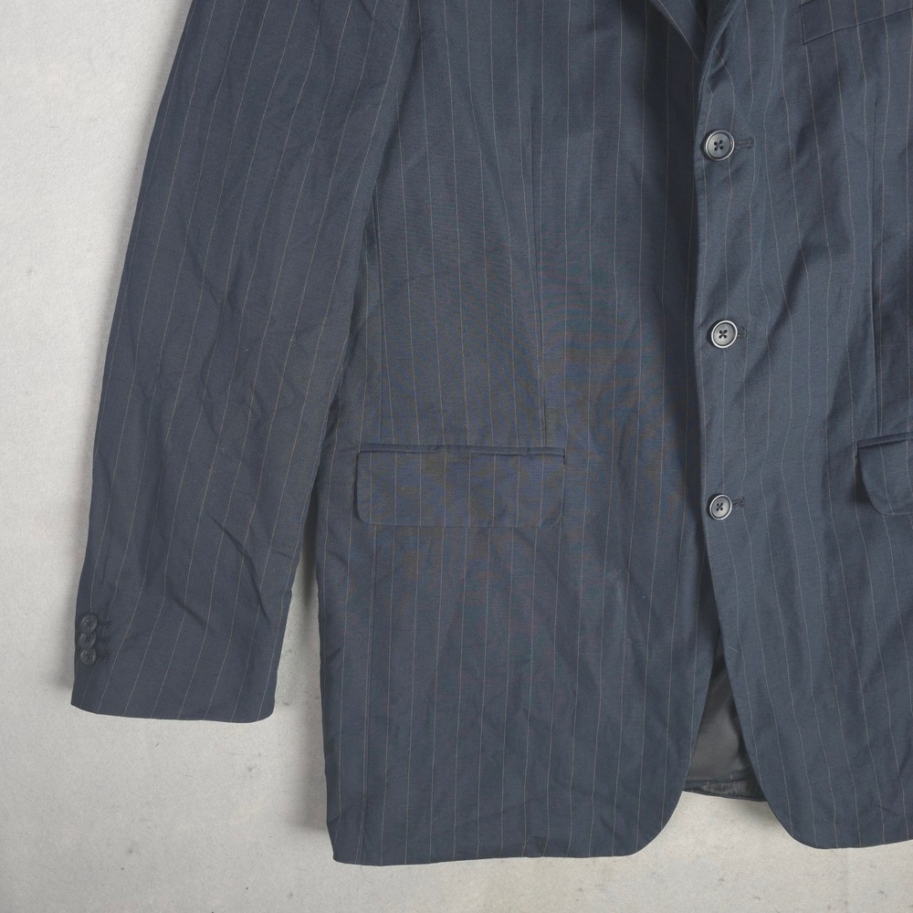 Banana Republic Pinstripe Blazer‎ Business Casual Jacket 46L - Picture 3 of 10